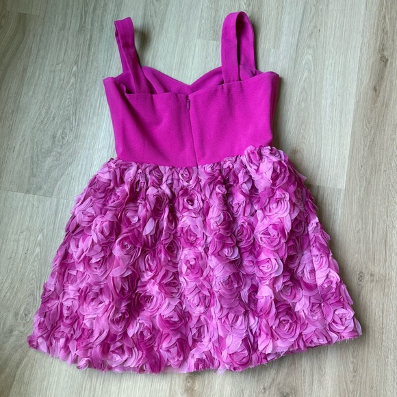 Anthropologie Dress The Population Melanie Sleeveless Textured Mini Dress Sz M - Picture 3 of 5